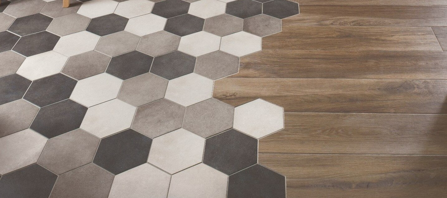 IDEAS DE PORCELANATOS HEXAGONALES EN LA COCINA. | Vedek Revestimientos