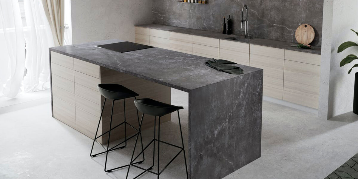 isla - cocina - NEOLITH - Zaha Stone