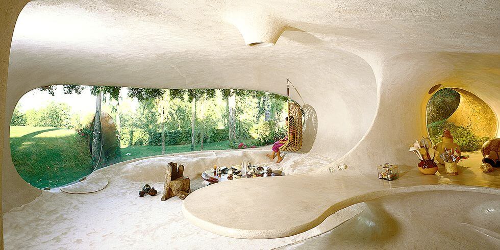 EDIFICIOS INSÓLITOS: LA CASA ORGÁNICA DE JAVIER SENOSIAIN. | Vedek Revestimientos