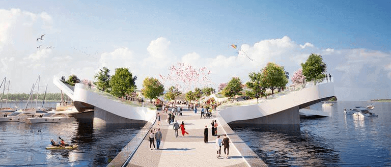 UN PARQUE FLOTANTE Y UN PASEO MARÍTIMO DE DISEÑO PARA SEÚL. | Vedek Revestimientos