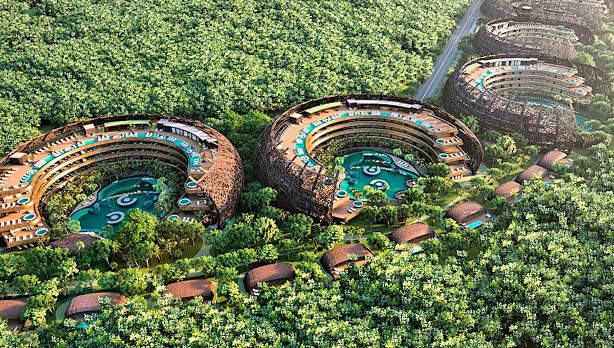 COCOON EL HOTEL CON FORMA DE NIDO EN TULUM. | Vedek Revestimientos