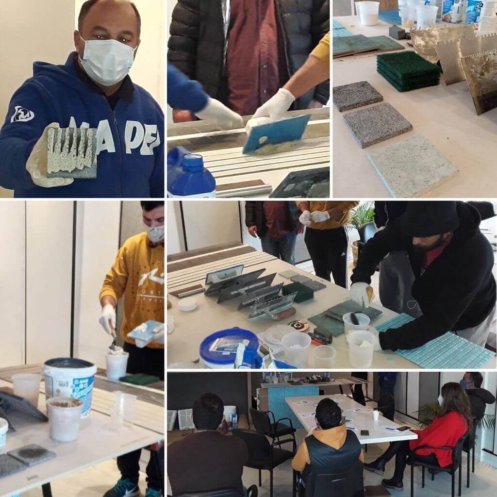 VEDEK & MAPEI ARGENTINA. | Vedek Revestimientos