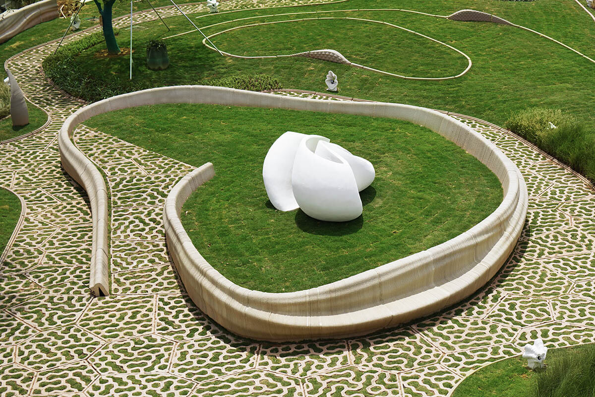 EL PRIMER PARQUE PÚBLICO IMPRESO EN 3D | Vedek Revestimientos