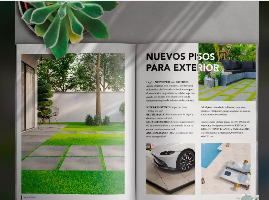 LLEGARON LOS NUEVOS PISOS PARA EXTERIOR. | Vedek Revestimientos