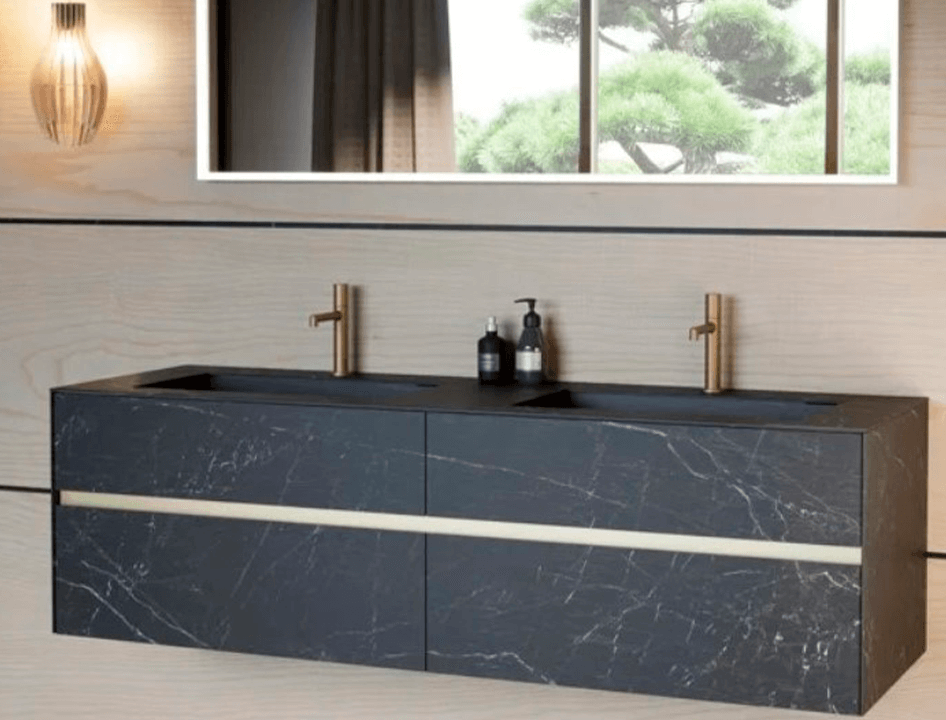 ¿PENSANDO EN REMODELAR TU BAÑO? COMENZÁ POR LA MESADA Y DALE AL ESPACIO UN ACABADO ELEGANTE. | Vedek Revestimientos