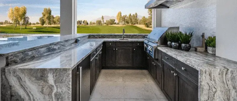 GRANDES IDEAS PARA MESADAS DE COCINA AL AIRE LIBRE. | Vedek Revestimientos