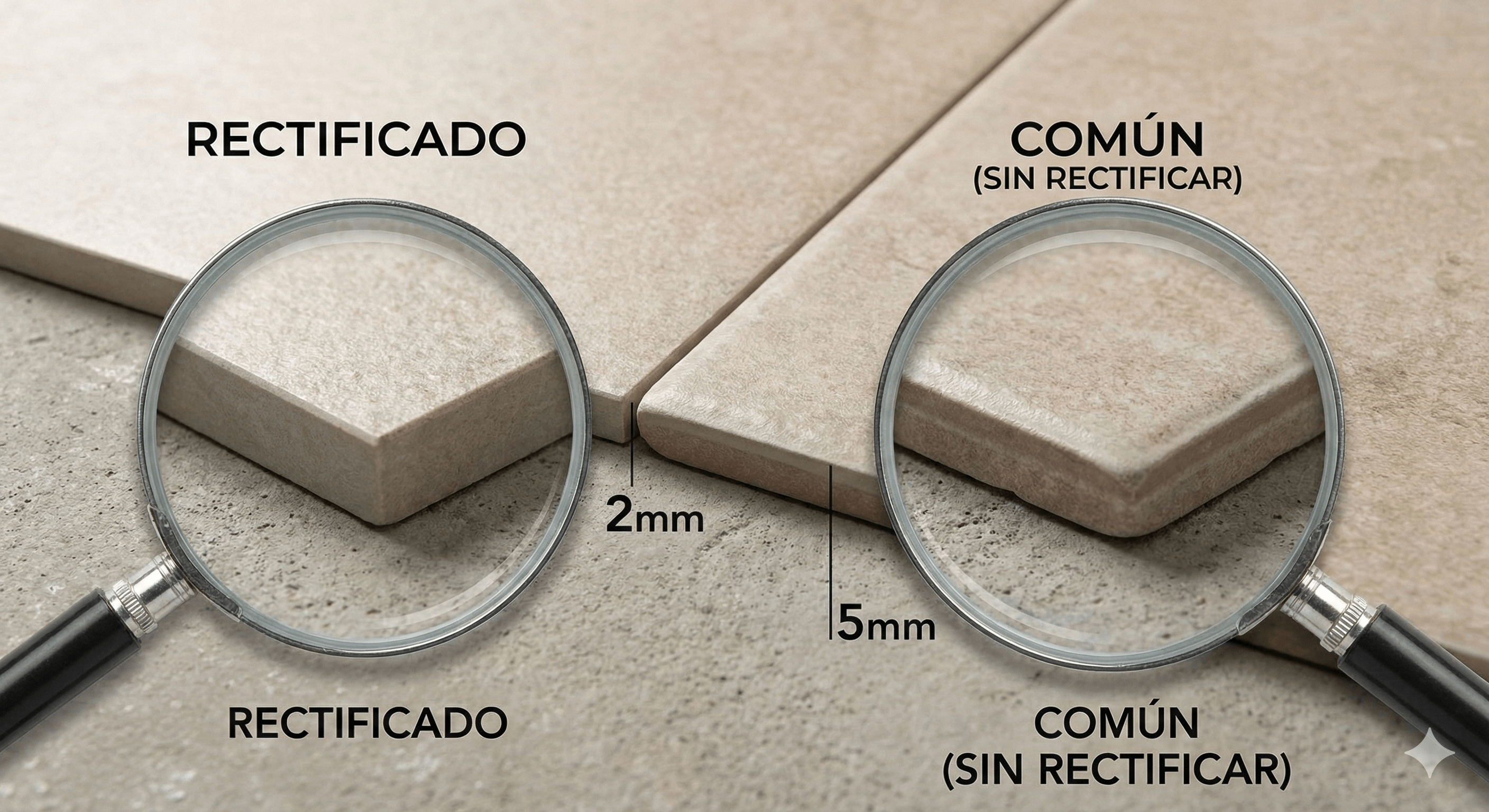 Porcelanato Rectificado vs. Común: ¿Cuál es la diferencia real y cuál le conviene a tu casa? | Vedek Revestimientos