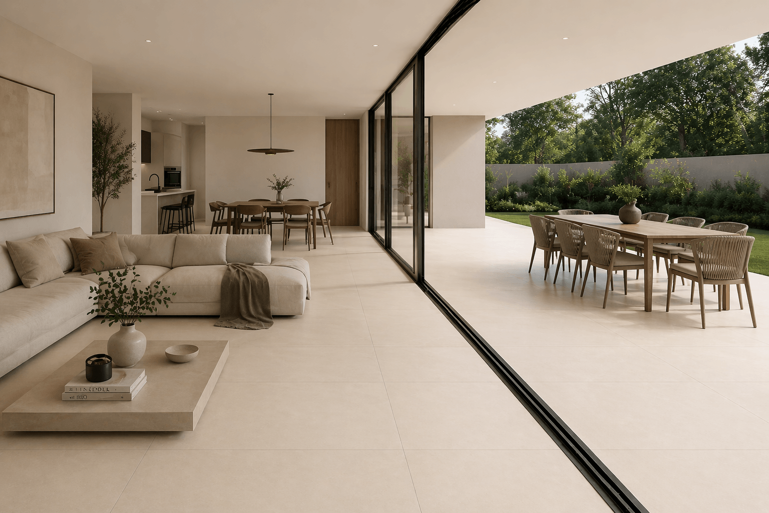 PORCELANATO DE GRAN FORMATO: DISEÑO CONTINUO QUE TRANSFORMA LOS ESPACIOS. | Vedek Revestimientos