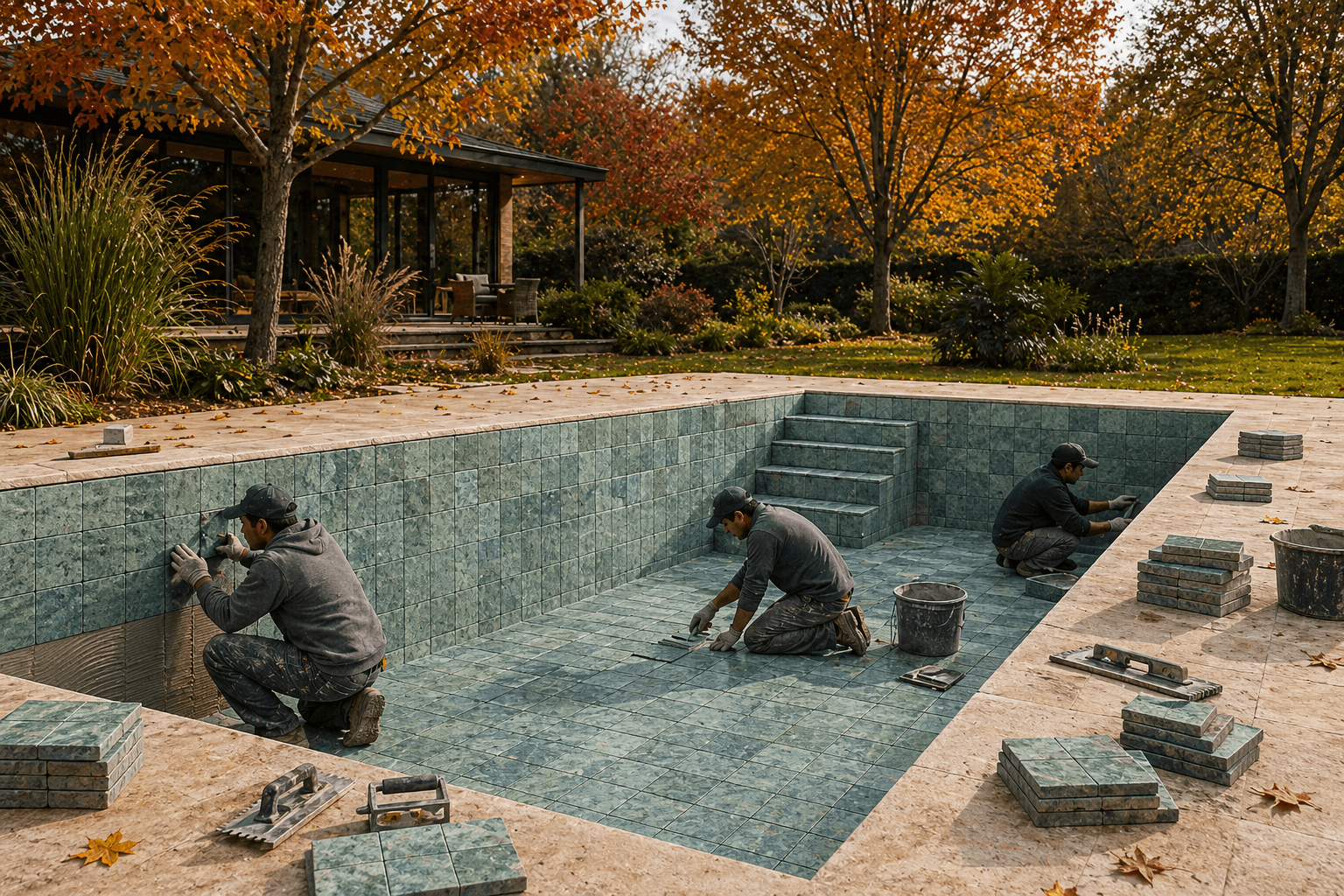 RENOVAR EL REVESTIMIENTO DE LA PISCINA EN OTOÑO: LA DECISIÓN INTELIGENTE PARA LLEGAR AL VERANO A TIEMPO | Vedek Revestimientos
