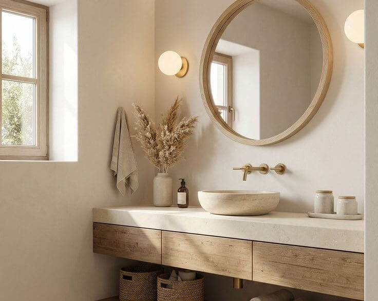 PIEDRA SINTERIZADA EN BAÑOS: DISEÑO, DURABILIDAD Y ESTÉTICA PARA ESPACIOS QUE MARCAN TENDENCIA. | Vedek Revestimientos
