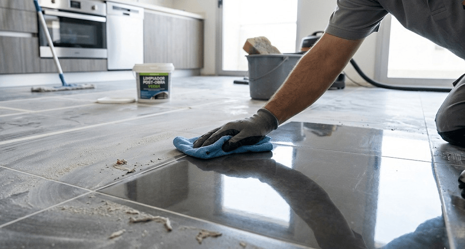 GUÍA DE LIMPIEZA POST-OBRA: CÓMO DEJAR TUS PORCELANATOS Y CERÁMICAS IMPECABLES. | Vedek Revestimientos