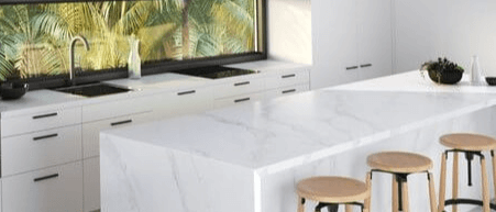 Isla de Cocina Calacata Gold | Vedek Revestimientos