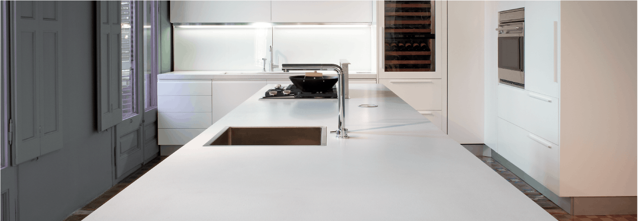 Placa Miami White - Silestone 