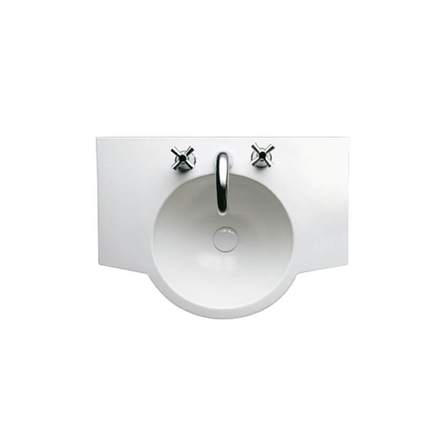 Lavatorio 3 Agujeros 65 Cm Ferrum - Línea Marina | Vedek Revestimientos