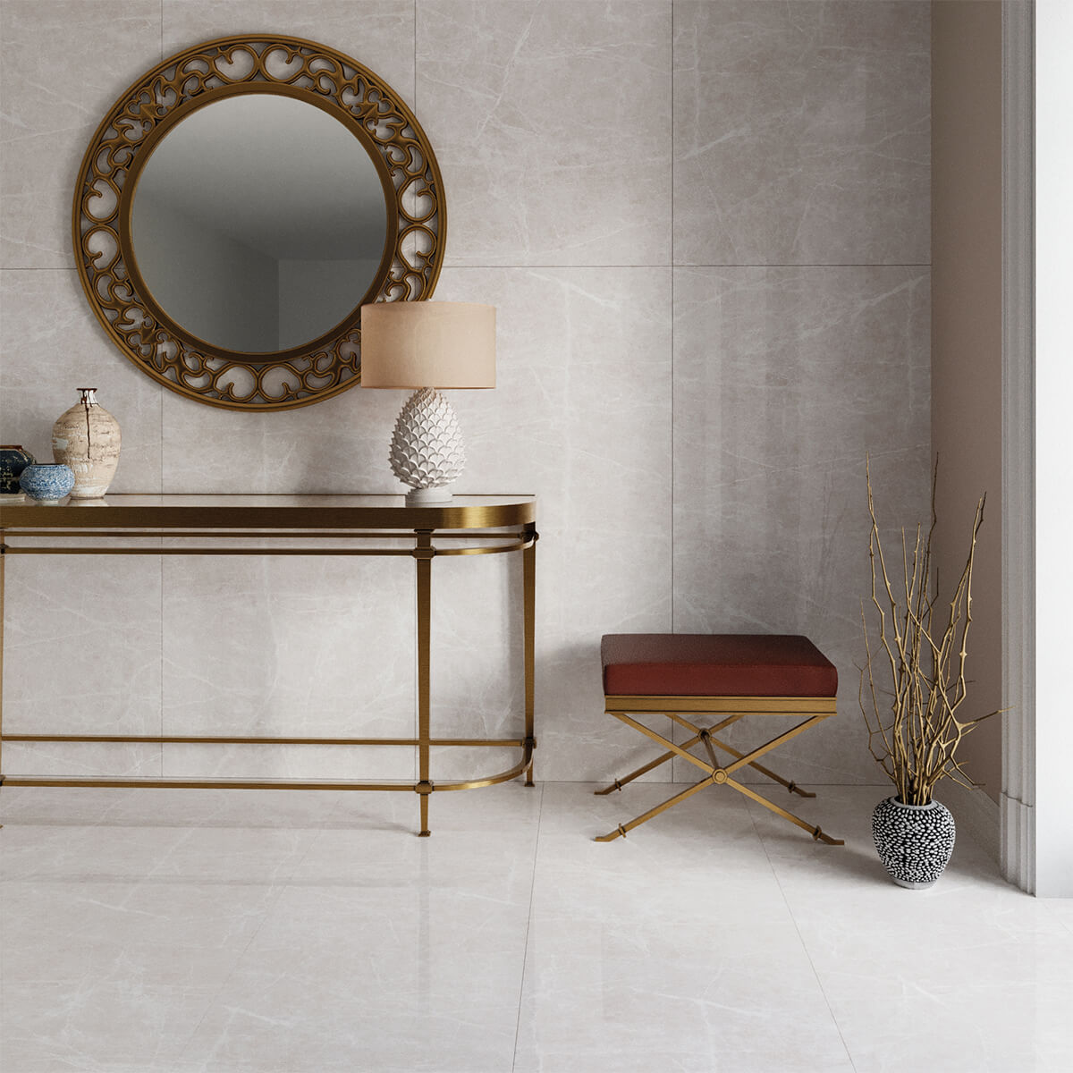 Porcelanato Terre White  - Decovita Vedek