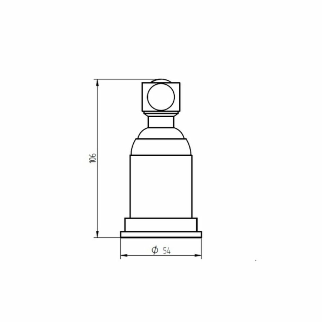 Grifería Robinet Bronx Bidet Monocomando