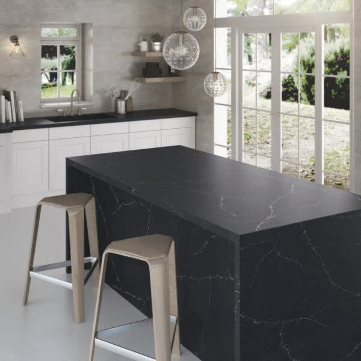 Charcoal Soapstone Silestone | Vedek Revestimientos
