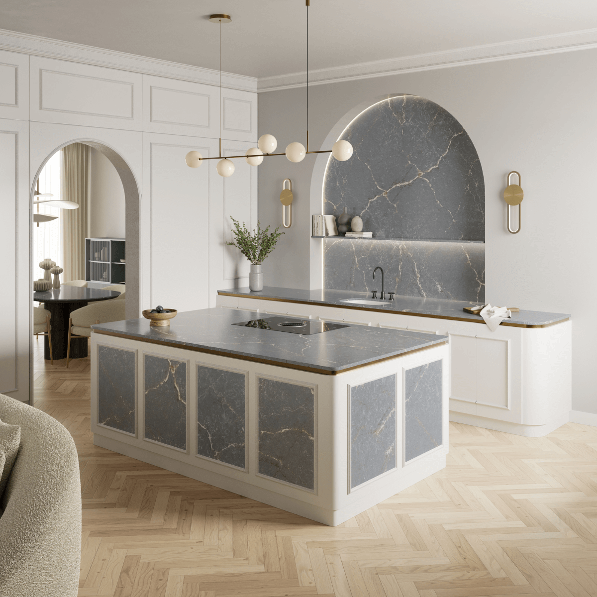 Parisien Bleu Silestone | Vedek Revestimientos