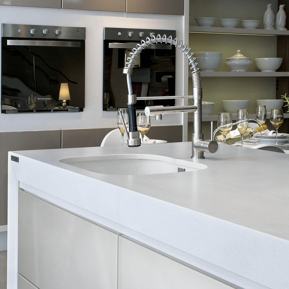 White Storm Silestone | Vedek Revestimientos