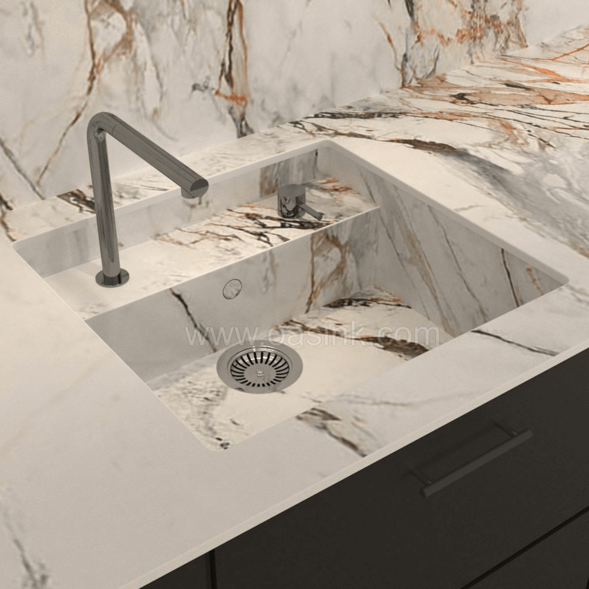 Calacatta Luxe Neolith | Vedek Revestimientos