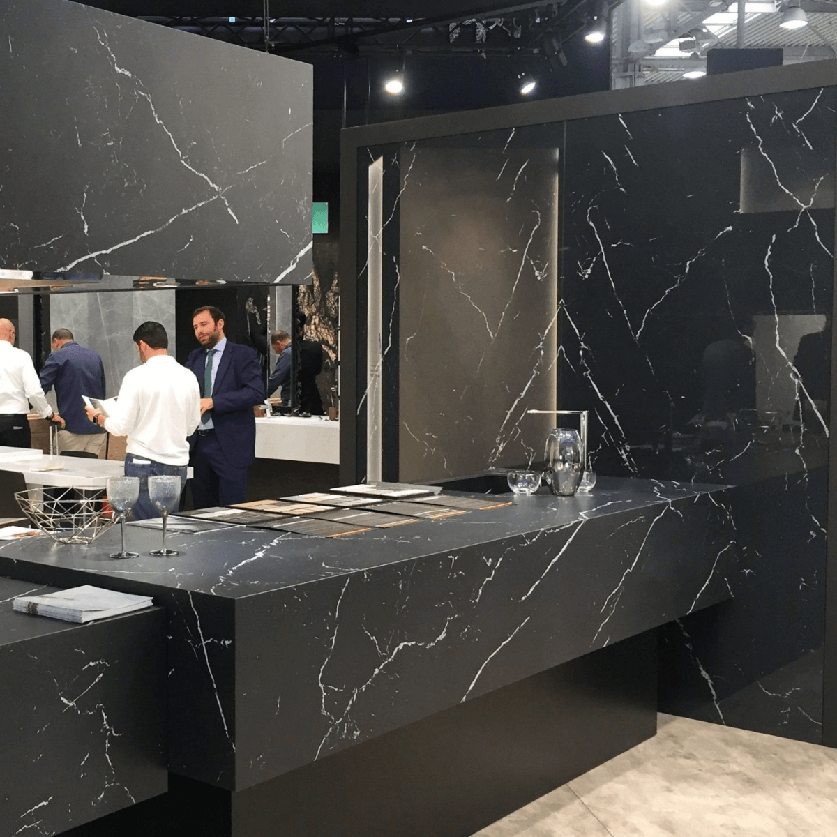 Nero Marquina Neolith | Vedek Revestimientos