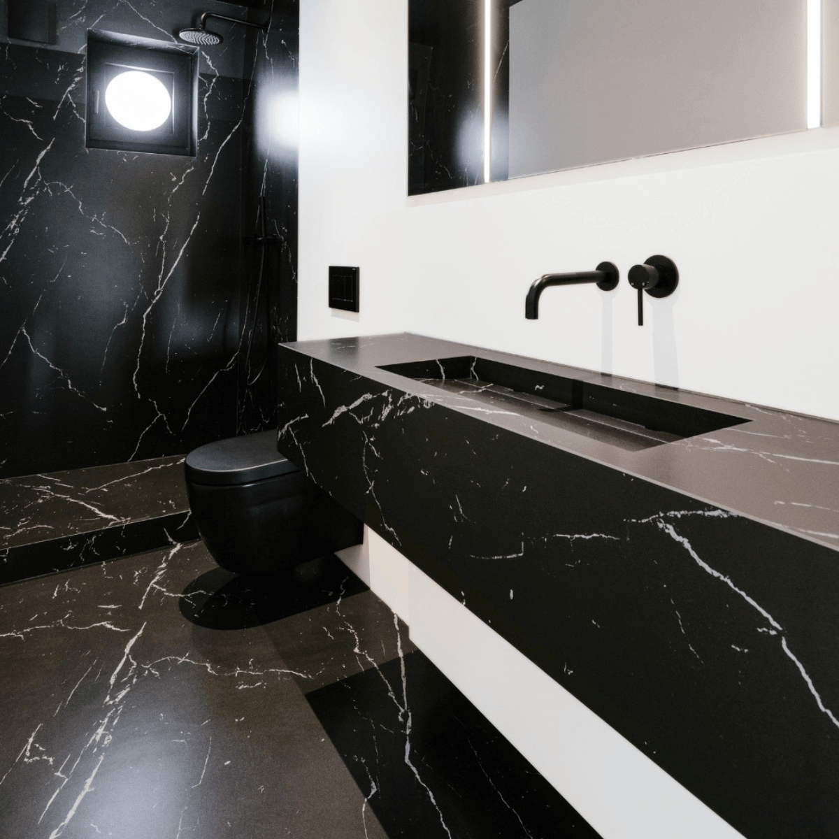 Nero Marquina Neolith | Vedek Revestimientos