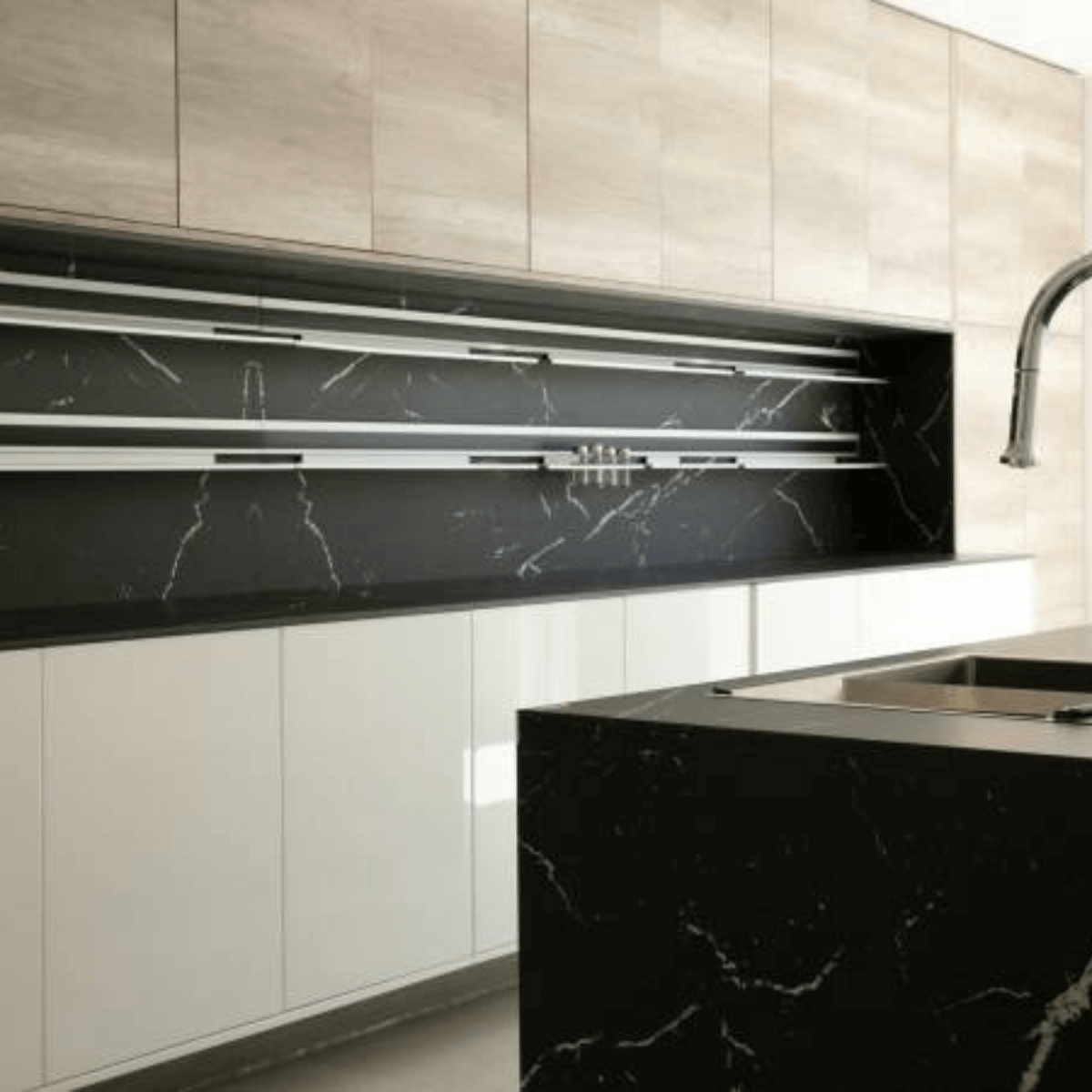 Nero Marquina Neolith | Vedek Revestimientos
