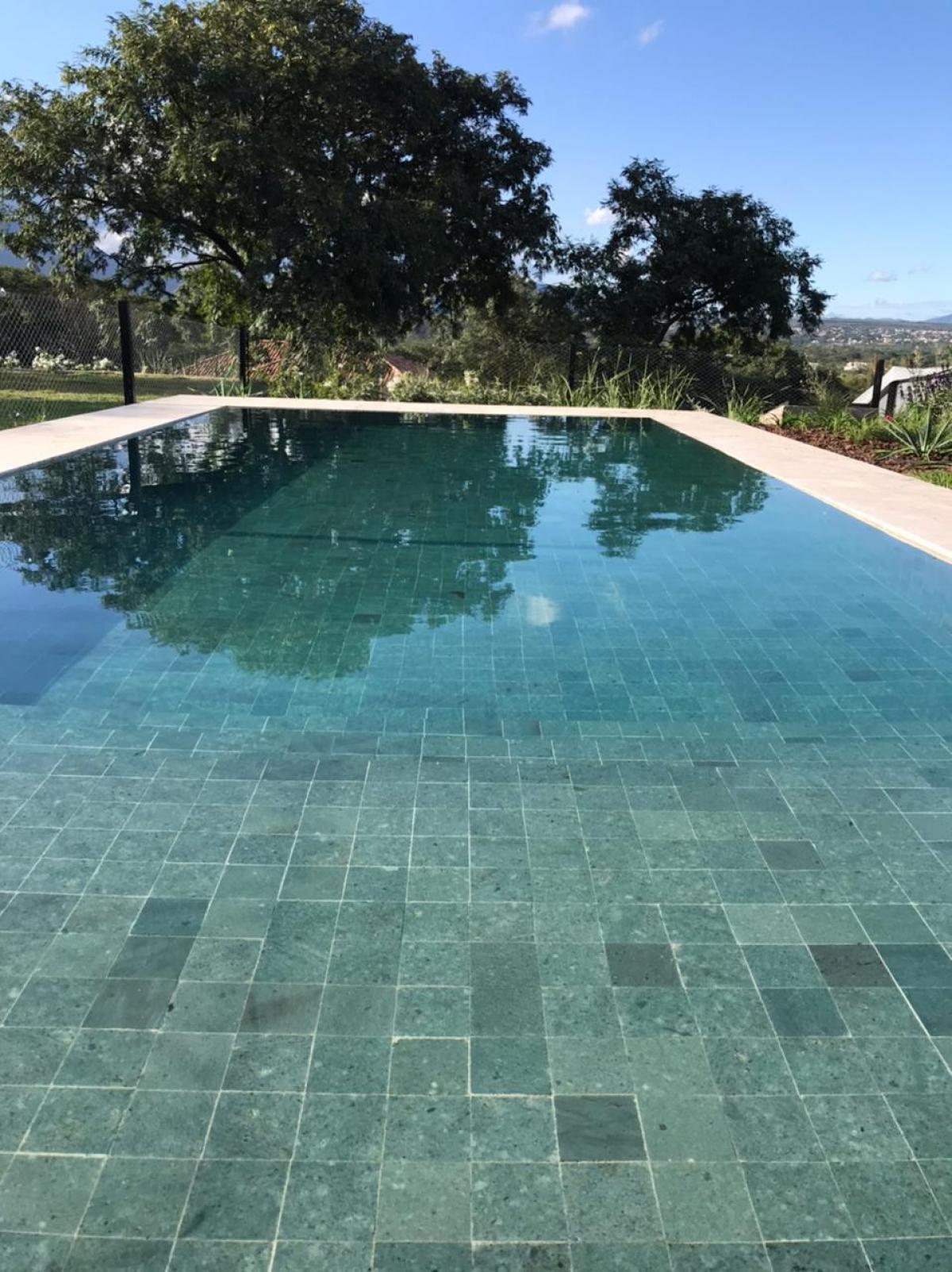 Piedra Bali Verde 10x10 cm | Vedek Revestimientos
