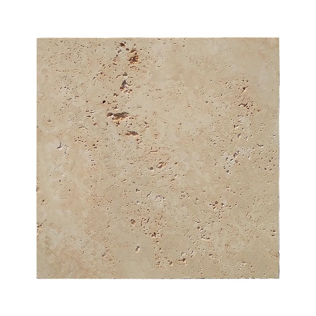 Mármol Travertino Rústico Poroso 30x30 cm | Vedek Revestimientos
