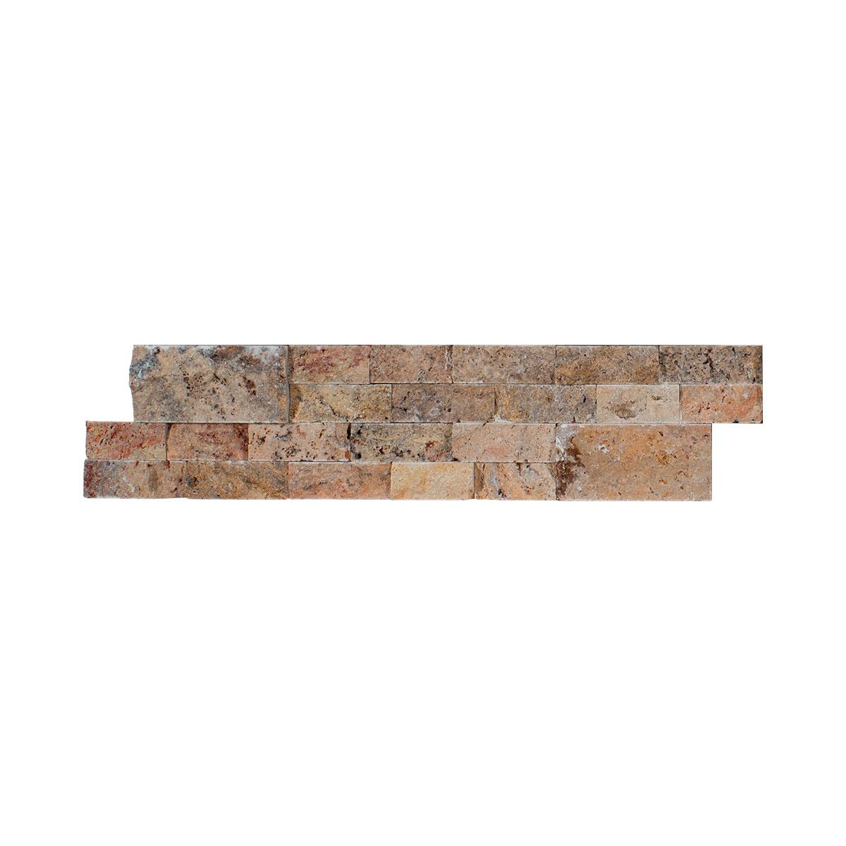 Piedra Murete Marmol Travertino - Scabass | Vedek Revestimientos