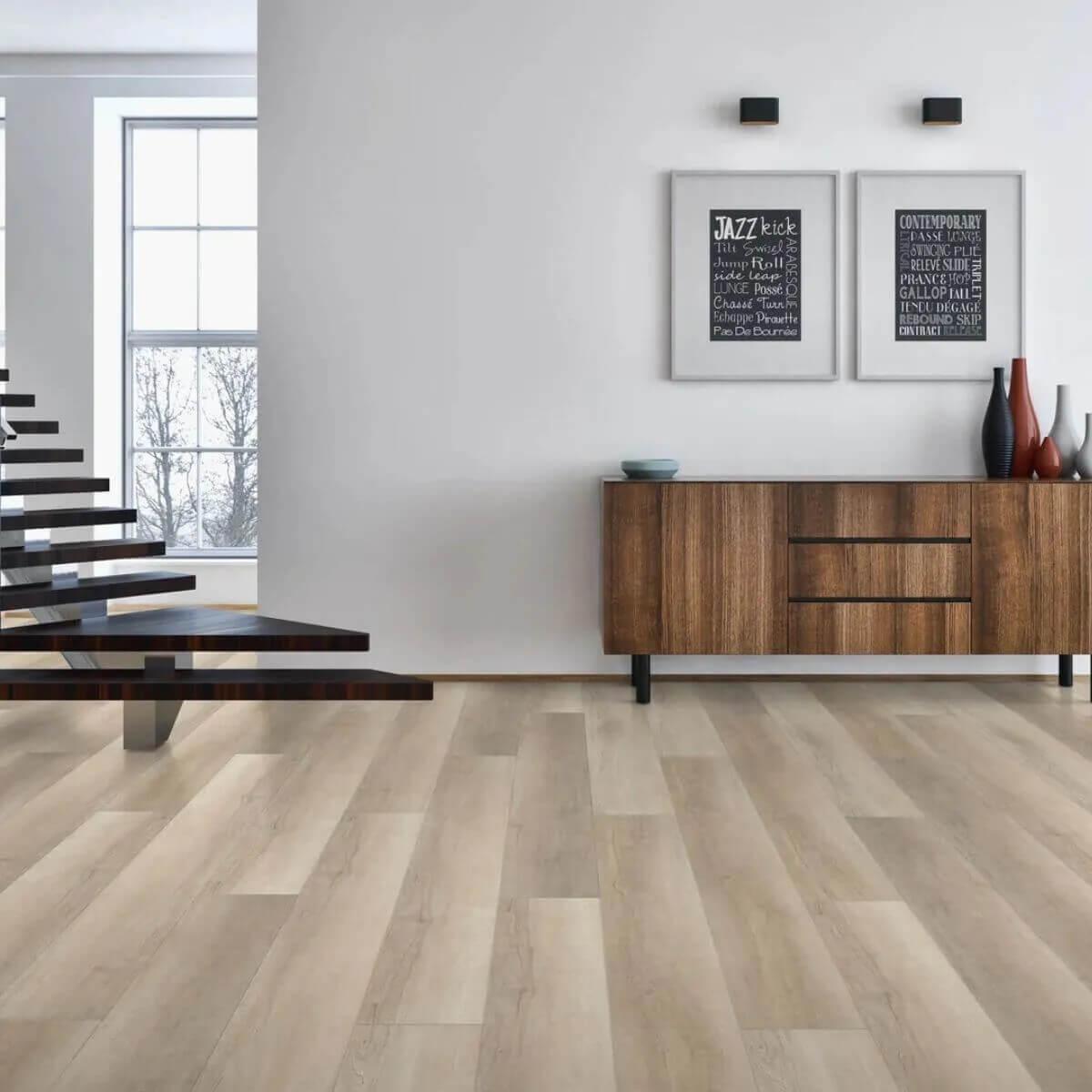 Piso Vinílico Símil Madera SPC Click Sandalwood 4mm | Vedek Revestimientos