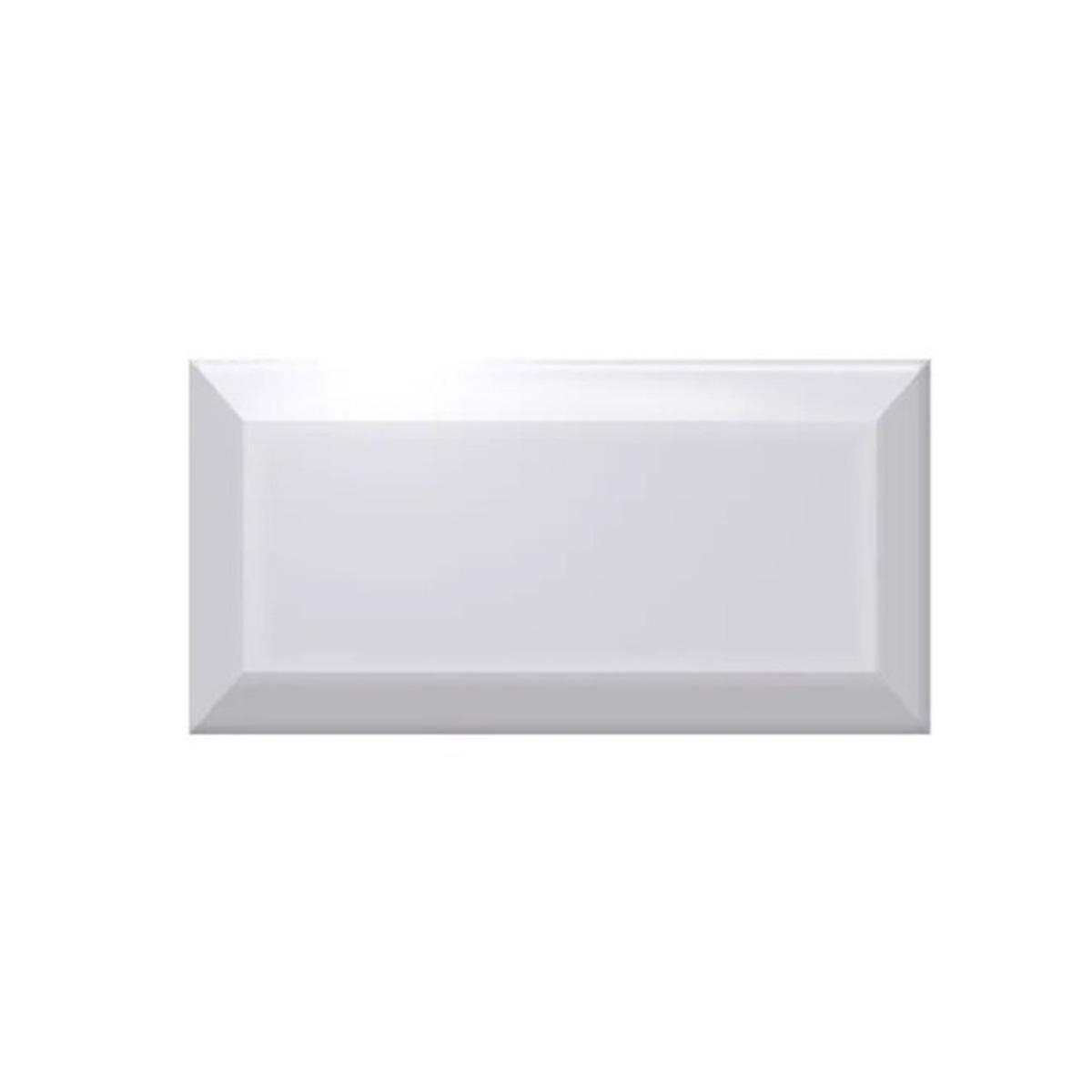Azulejo Subway Blanco Biselado 7,5x15 cm | Vedek Revestimientos