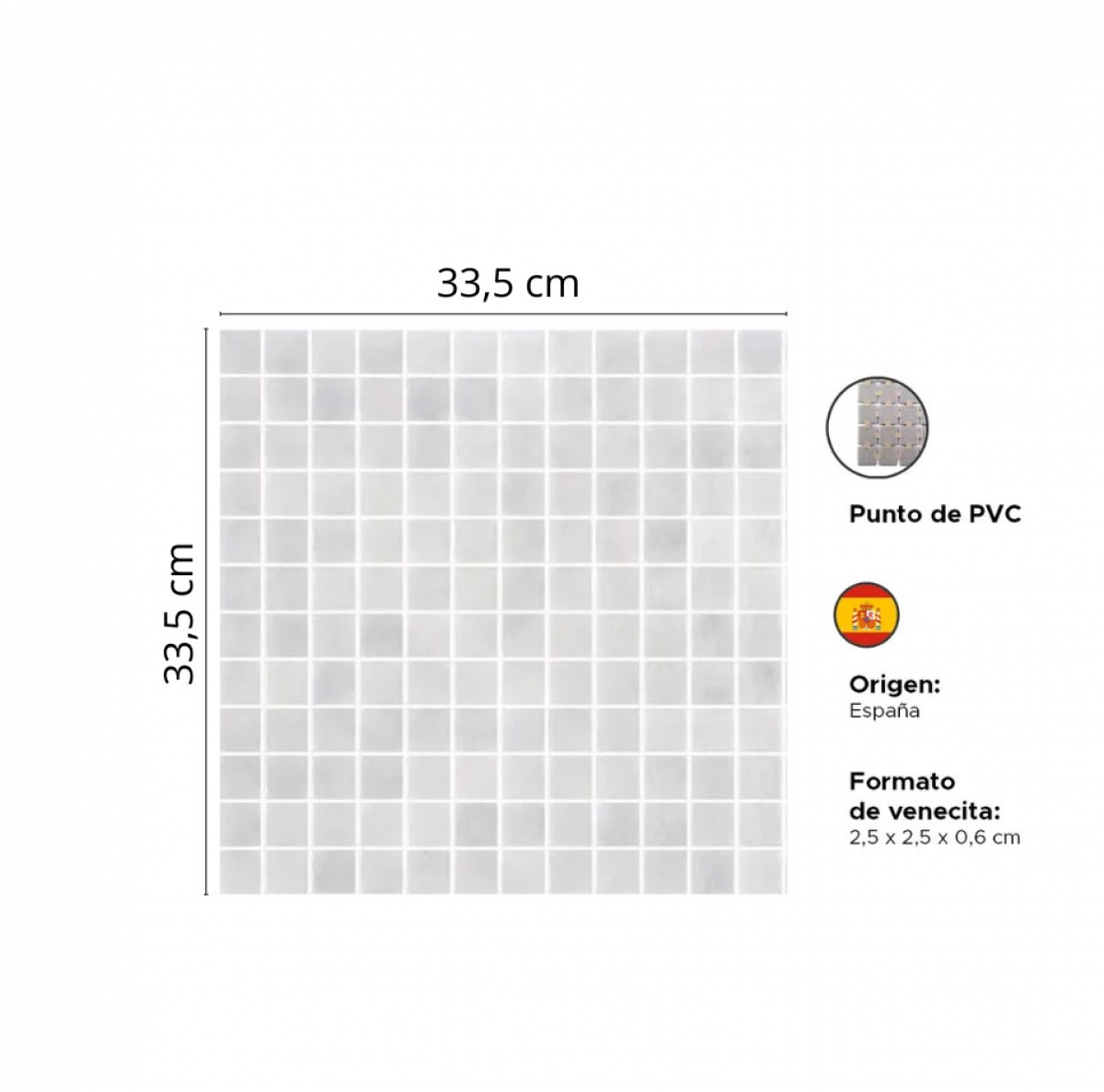 Venecitas Exclusive Gris Claro Niebla - DK 72 Cord | Vedek Revestimientos