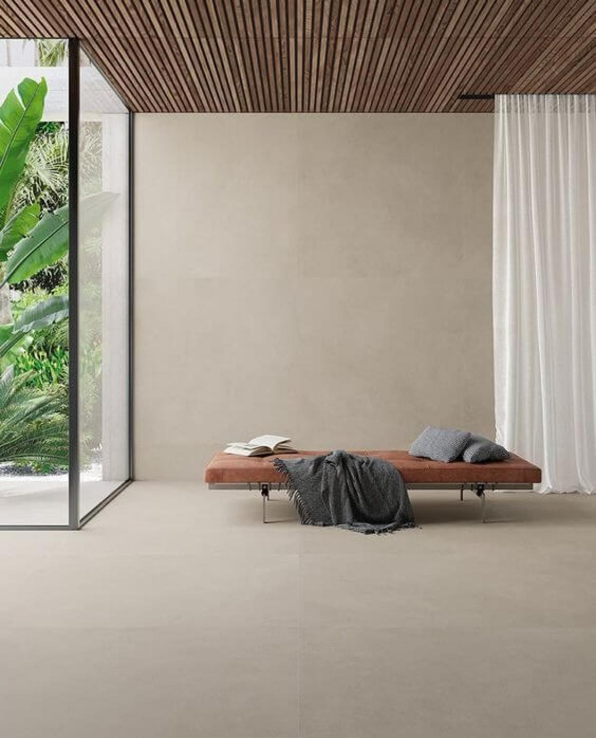 Porcelanato Simil Cemento York Be Nat 120x120 cm | Vedek Revestimientos