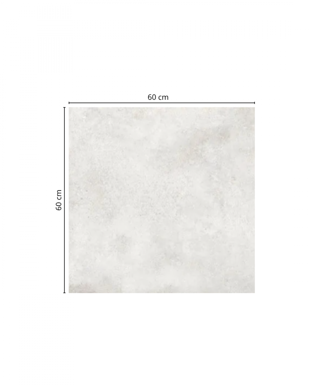Porcelanato Exterior  Clay White Stone 60x60 cm R9 | Vedek Revestimientos