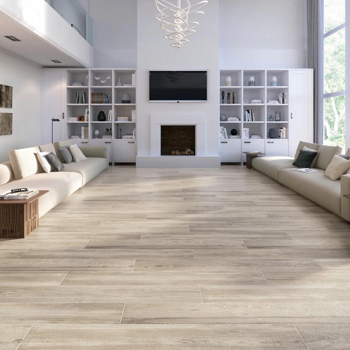 Porcelanato Símil Madera Cleveland Haya | Vedek Revestimientos