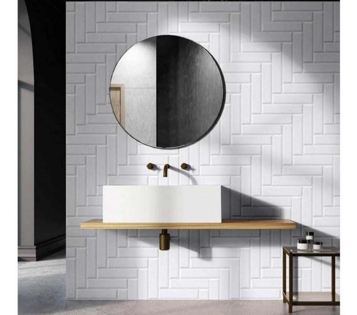 Cerámica Finlandia Soft Blanco 5x21 cm | Vedek Revestimientos