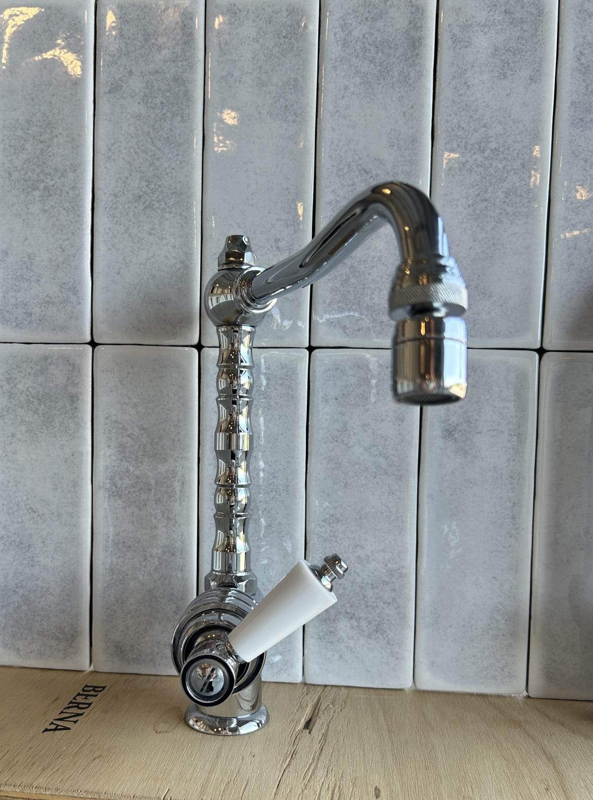 Cerámica Deep White 7,2 X 22 CM | Vedek Revestimientos