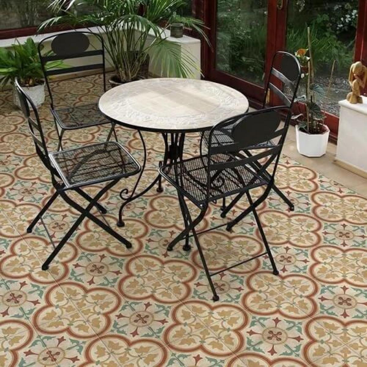 Porcelanato Piú Simil Calcáreo Cartagena 20X20 CM | Vedek Revestimientos