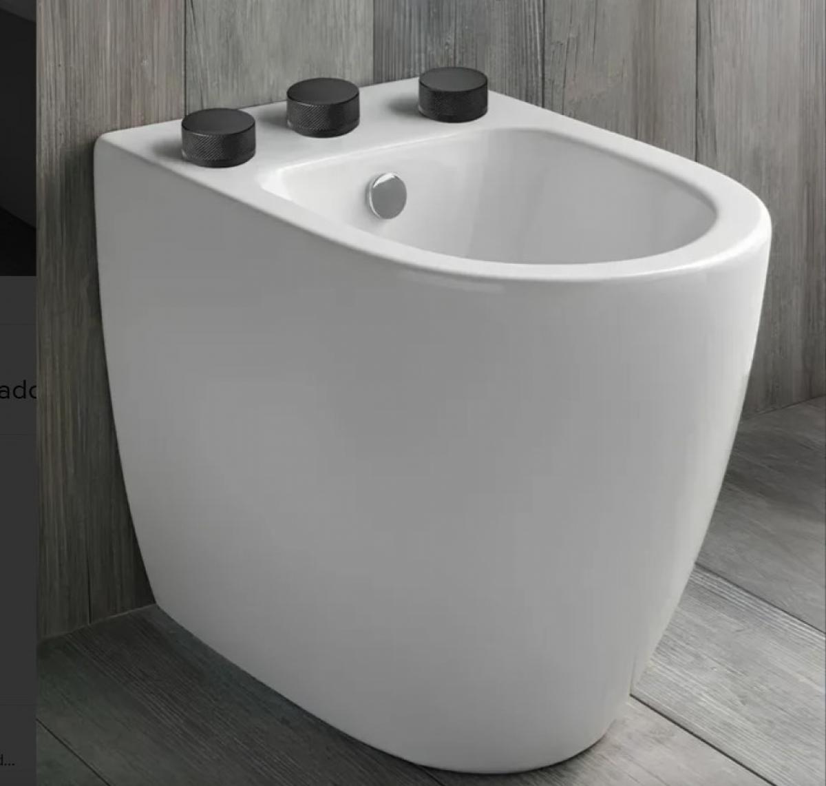 Grifería Peirano Bidet  Fabric Black | Vedek Revestimientos