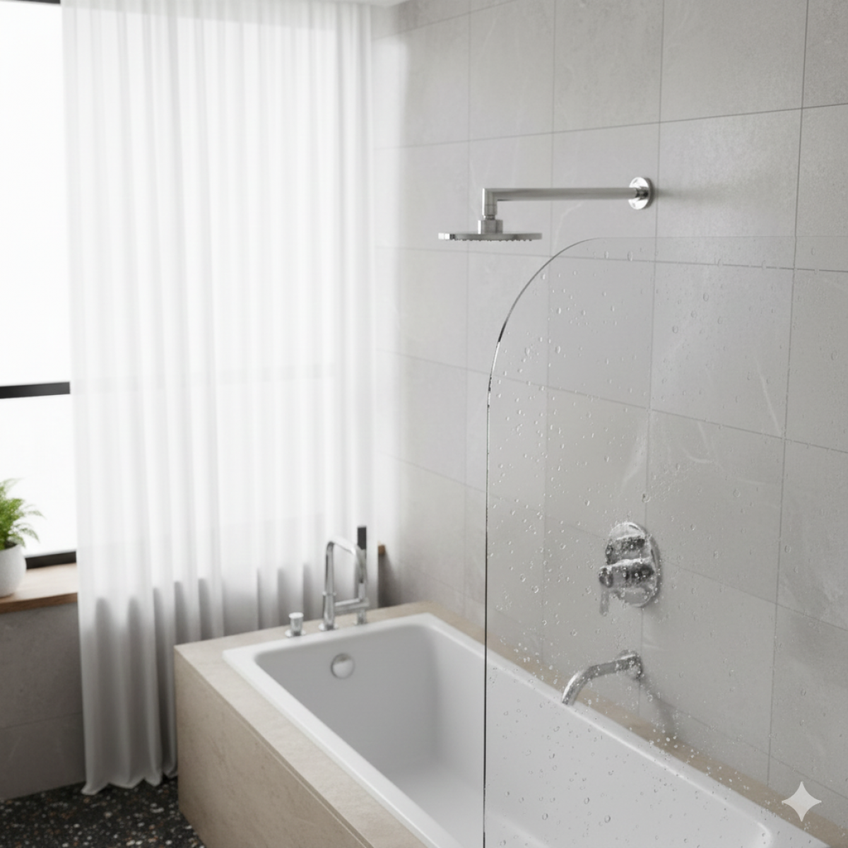 Grifería Monocomando ducha Fv-Línea Puelo | Vedek Revestimientos