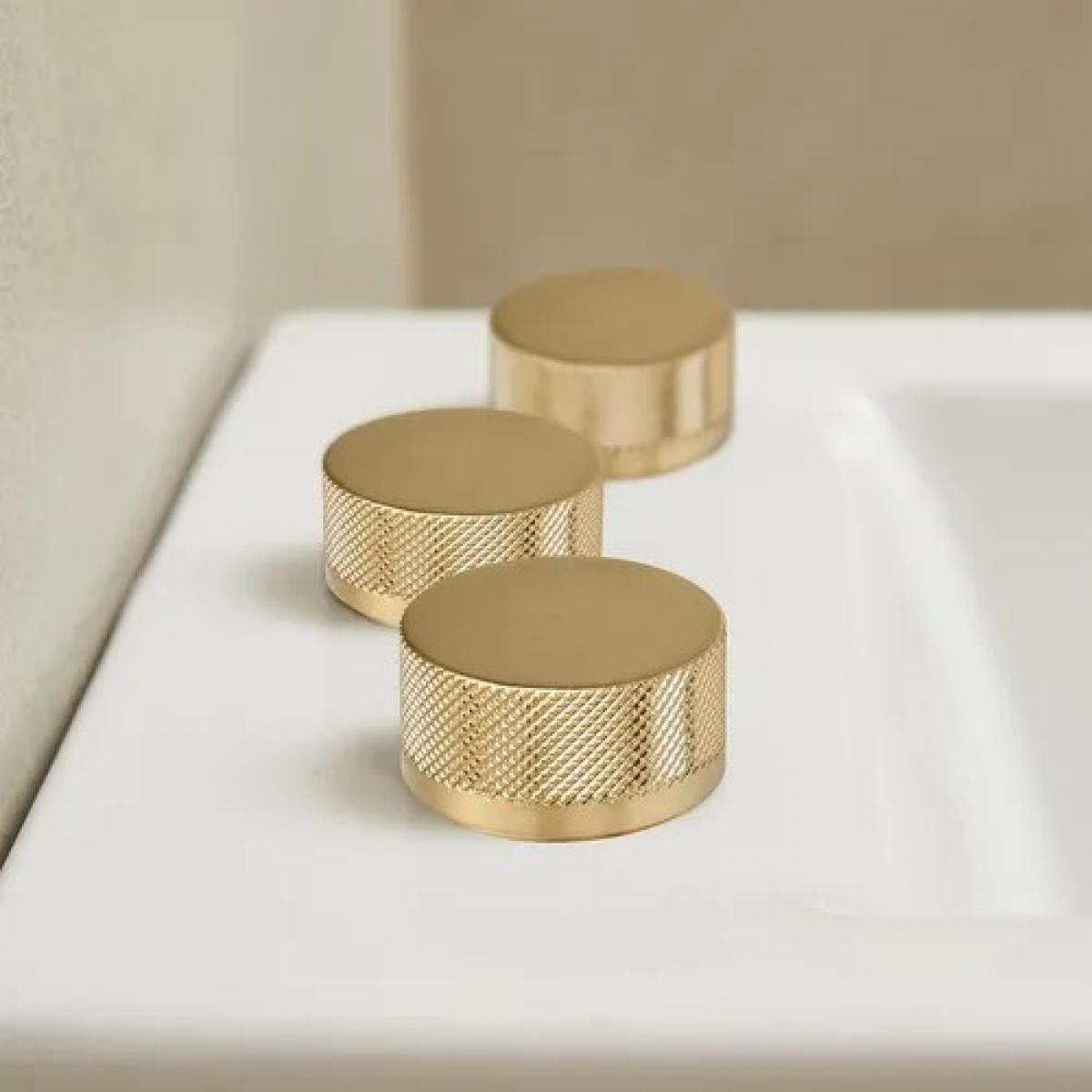 Grifería Peirano Bidet  Fabric Gold | Vedek Revestimientos