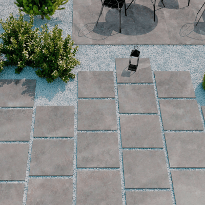 Porcelanato Exterior  Earth Warm Grey - 60x60 | Vedek Revestimientos