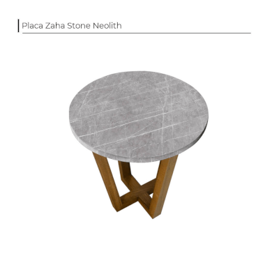 Mesa ratona de madera Zaha Stone - Vedek
