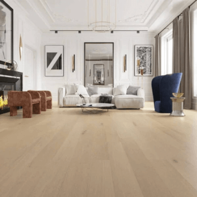 Piso Vinílico Símil Madera SPC Click Roble Tívoli 5mm con manta | Vedek Revestimientos