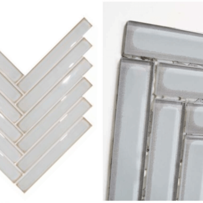 Mosaico Piú Bamboo Espiga Blanco 2X14,8 CM | Vedek Revestimientos