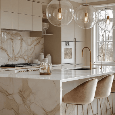 Calacatta Gold  Vedek Quartz | Vedek Revestimientos