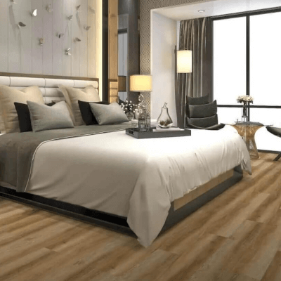 Piso Vinílico Símil Madera SPC Click Golden Oak 4mm | Vedek Revestimientos