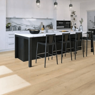 Piso Vinílico Símil Madera SPC Click Roble Tívoli 5mm con manta | Vedek Revestimientos