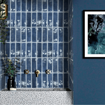 Cerámica Deep Blue 7,2 x 22 cm | Vedek Revestimientos